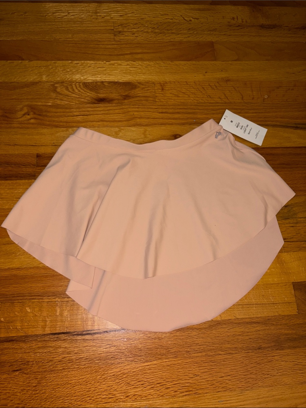 Women’s Layered Light Pink Circle Skirt